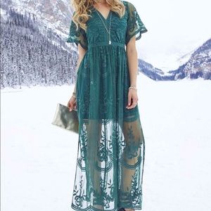 SOLD Altar’d State Marionette Maxi Dress